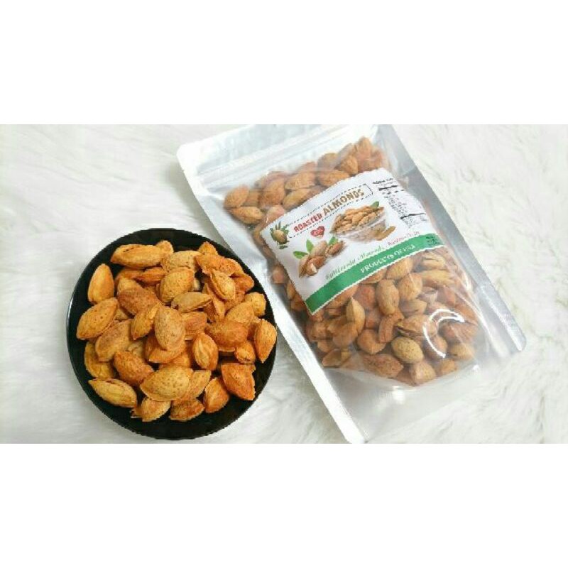 500g HẠT HẠNH NHÂn RANG BƠ