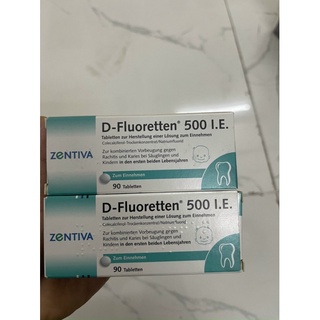 Vitamin d flouretten 500 ie hộp 90 viên hàng đức