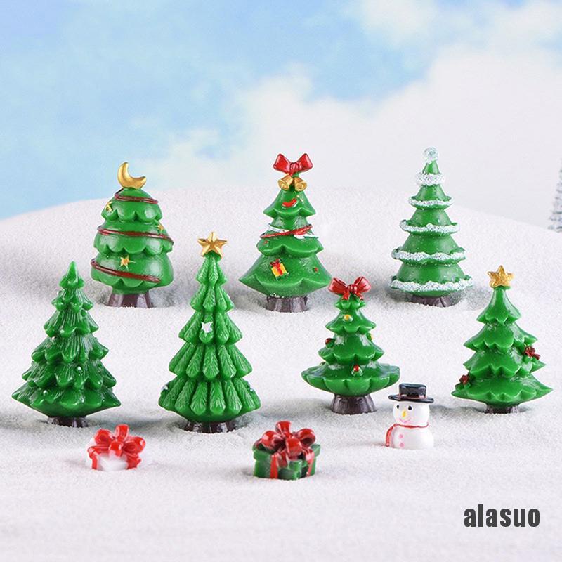 Cây Thông Giáng Sinh mini Bằng Nhựa Dùng Để Trang Trí