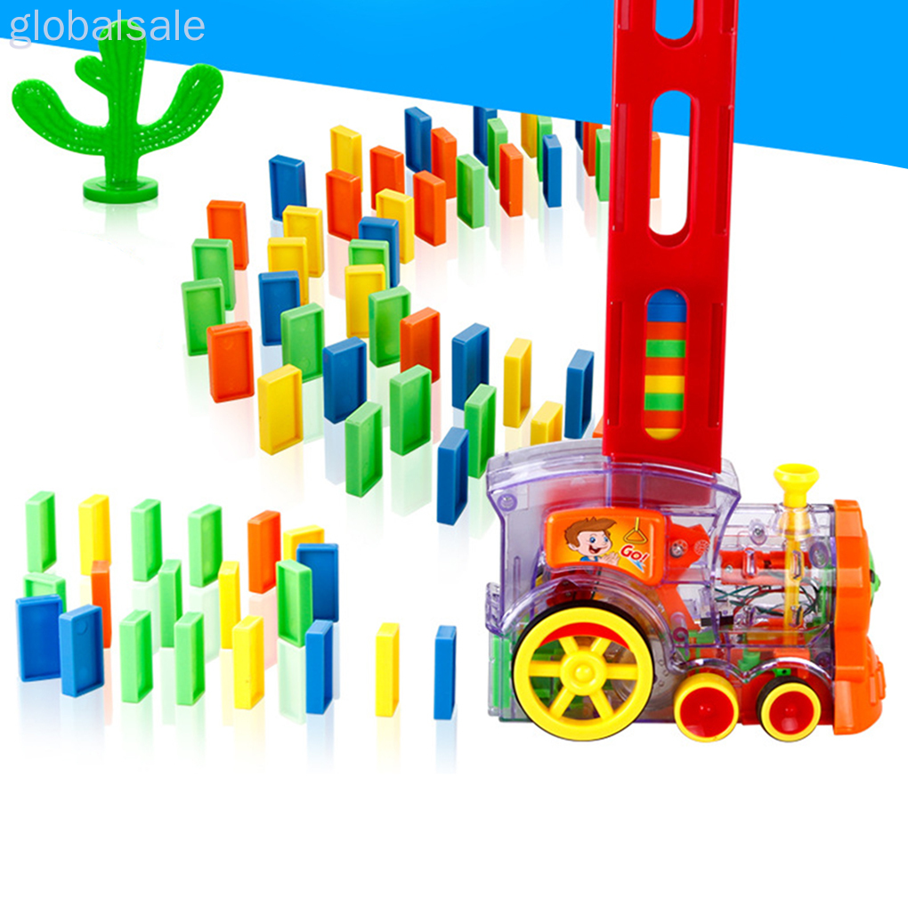 đồ chơi trẻ em Domino Tự Động Bằng Nhựa Cho Bé