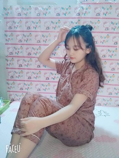 PIJAMA QUẦN DÀI ÁO CỘC L1