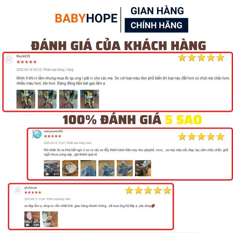 Xe đẩy gấp gọn cho em bé xe gấp gọn siêu nhẹ cho bé từ 6-36 tháng BABYHOPE