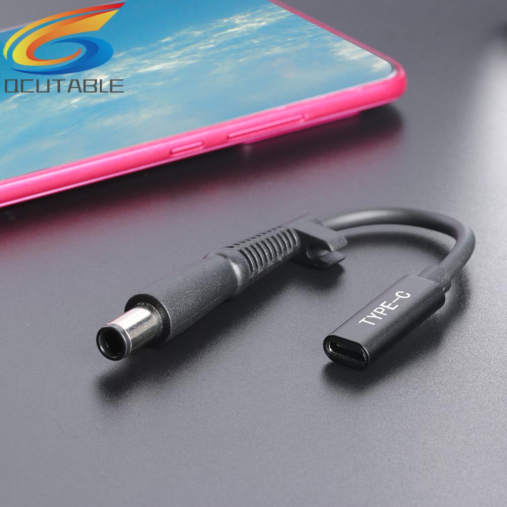 Đầu Chuyển Đổi PD USB Type C Sang 7.4x5.0mm Cho Laptop HP