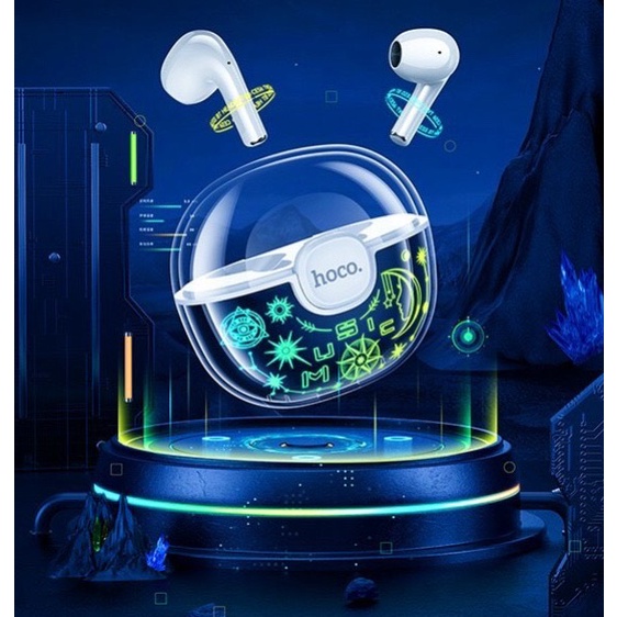 Tai nghe Bluetooth không dây 2 tai nhỏ gọn đốc sạc đổi nhiều màu Hoco V5.13 True Wireless
