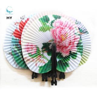 Quạt Giấy Xếp Phong Cách Trung Hoa