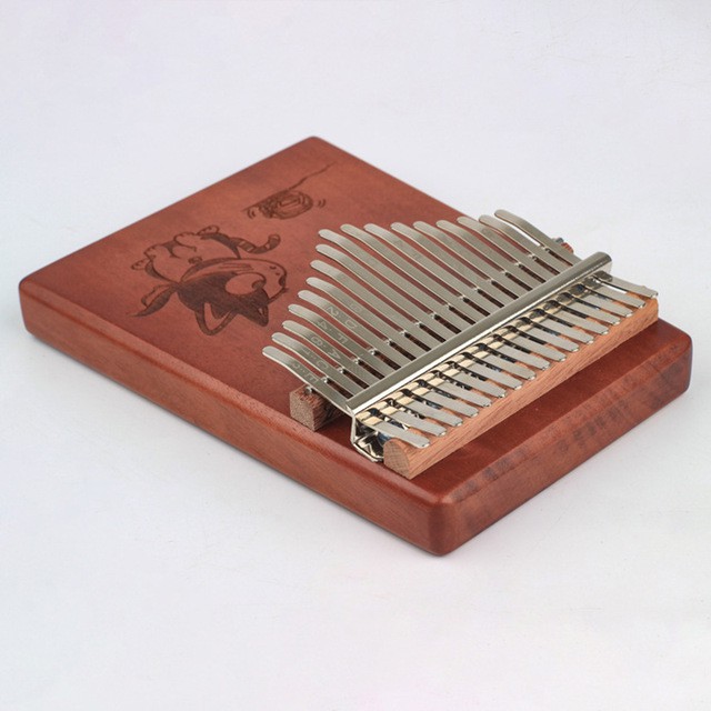 Đàn kalimba 17 phím gỗ nguyên khối Mahagony G8ECKO000020