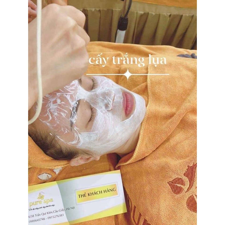 CẤY TRẮNG LỤA NANO COLLAGEN -  CHUẨN SPA TẠI NHÀ