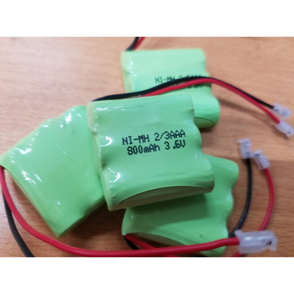 Pin 3.6V 800mah AAA pin đũa ghép dạng 2/3 nhỏ thích hợp các đồ chơi điều khiển thiết bị chuyên dụng