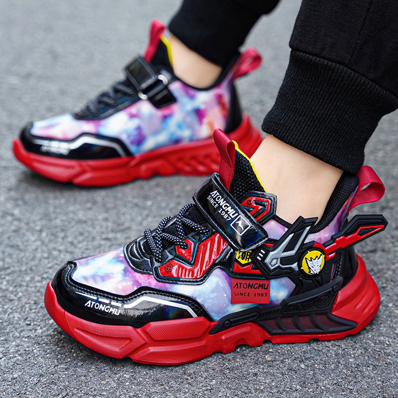 Giày thể thao bóng rổ đế chống trượt mang thoáng khí mẫu mới size 28-39 cho bé