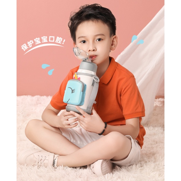 Bình Giữ Nhiệt Cho Bé - Inox 316 - Báo Nhiệt Độ - Kháng Khuẩn (Giữ nhiệt gấp 1.5 lần inox 304)