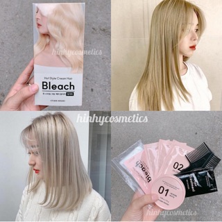 Nhuộm tẩy tóc Bleach