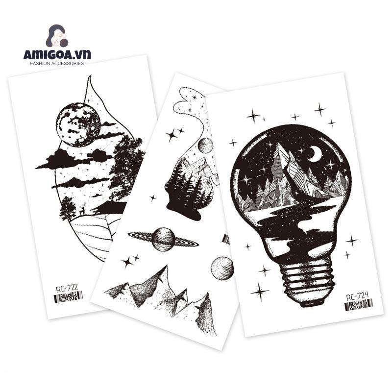 ✨✨Hình Xăm Dán Thời Trang Cá Tính Chống Thấm Nước