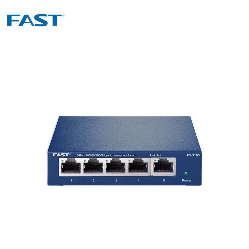 ✅ Switch Chia Mạng Lan Vỏ Kim Loại Gigabit - FAST ( FSG108 ) ( FSG105 )  - Bộ Chia Mạng Lan Loại 5 Cổng Và 8 Cổng