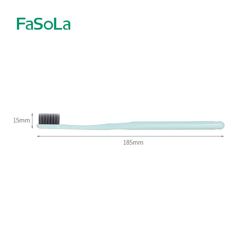 Set 8 bàn chải đánh răng lông than tre hoạt tính FASOLA FSLJY-337