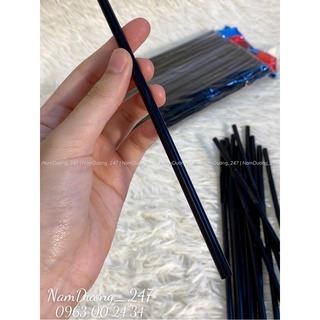 100 ống hút cong dài 30 cm phi 6