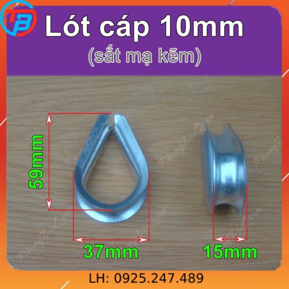 Khuyên lót cáp, bẹn cáp (bằng sắt hoặc inox 304) CÁP THÉP Thái Bình Vina