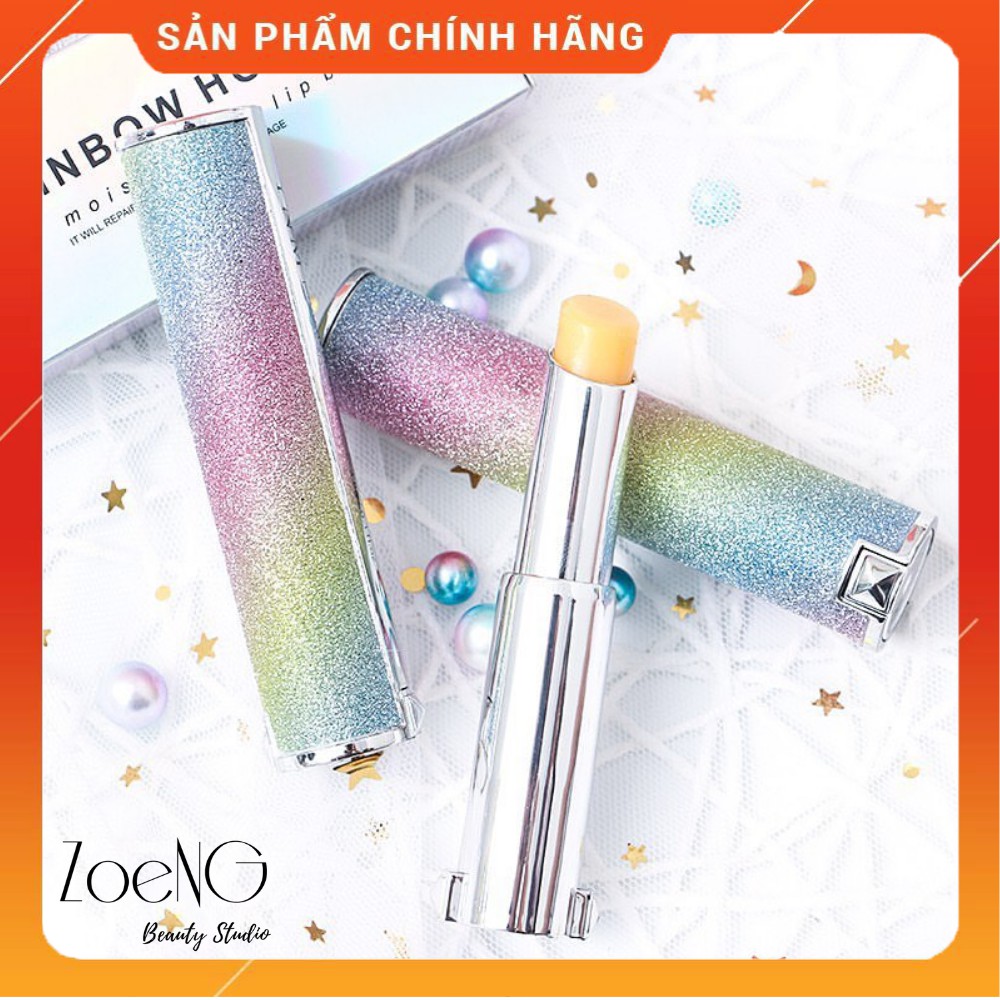 Son Dưỡng Môi Đổi Màu YNM Rainbow Honey Lip Balm 3.5g [Hết Môi Thâm 100%-Hàng Auth]