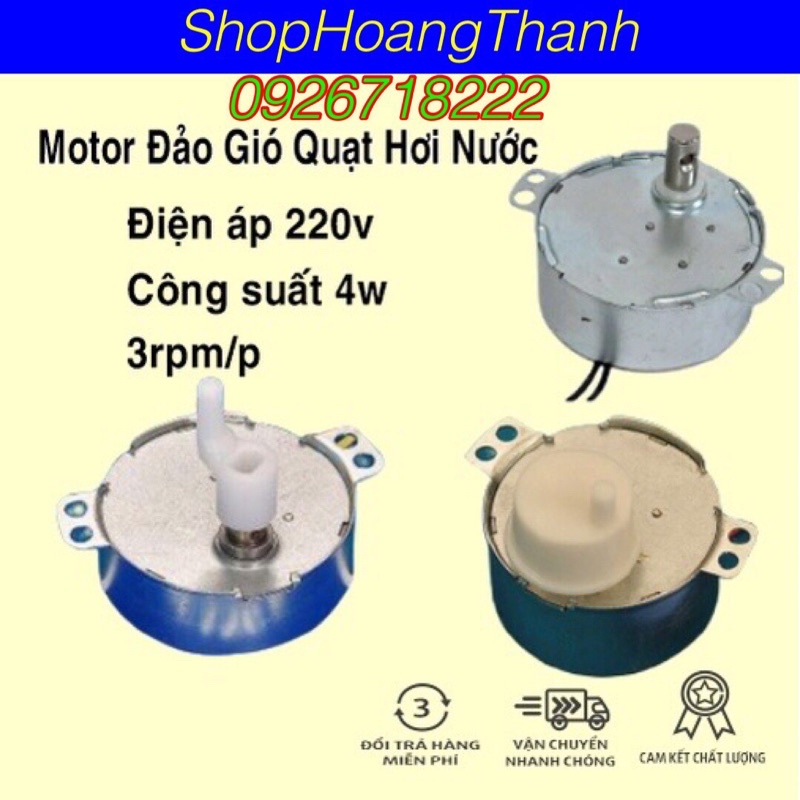 Motor đảo gió quạt hơi nước quạt điều hòa loại tốt