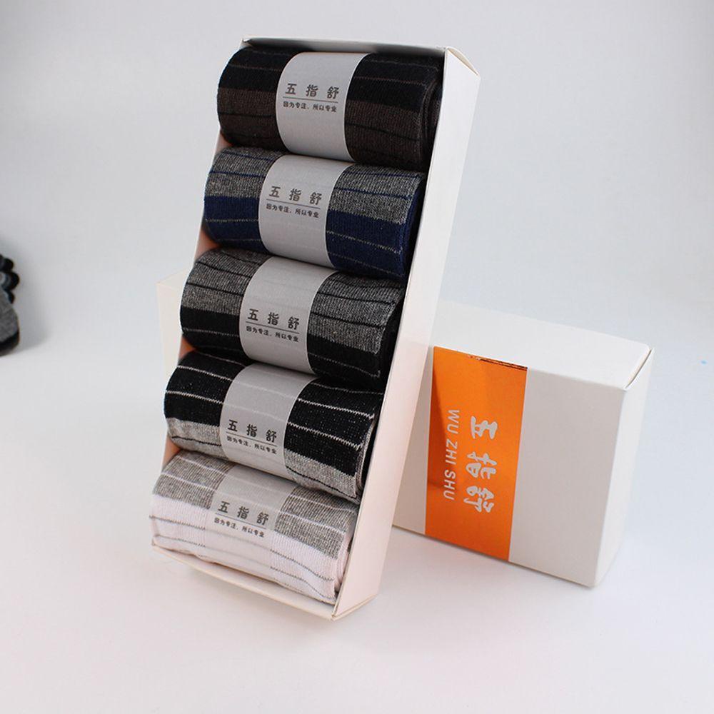SOMEDAYZL Vớ Cotton Năm Ngón Thoáng Khí Thoải Mái Thời Trang