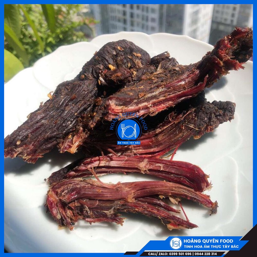 Thịt Trâu Gác Bếp Ẩm Thực Tây Bắc - 500G Tặng Kèm Chẳm Chéo | HQ FOOD | BigBuy360 - bigbuy360.vn