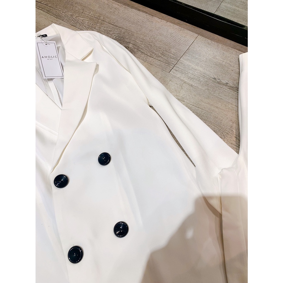 Sét bộ blazer vải mềm quần dáng suông A2780 Aholic