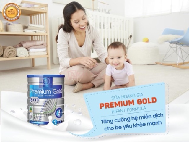 Sữa Hoàng Gia Úc Royal Ausnz Premium Gold 1 loại 400-900g