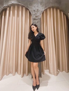 🔥Đầm Cổ V Đan Dây Sau Lưng ( Có Mút Ngực)