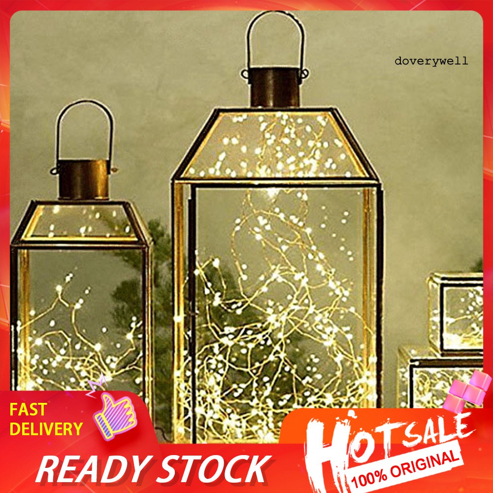 2 Dây đèn led trang trí giáng sinh sử dụng pin