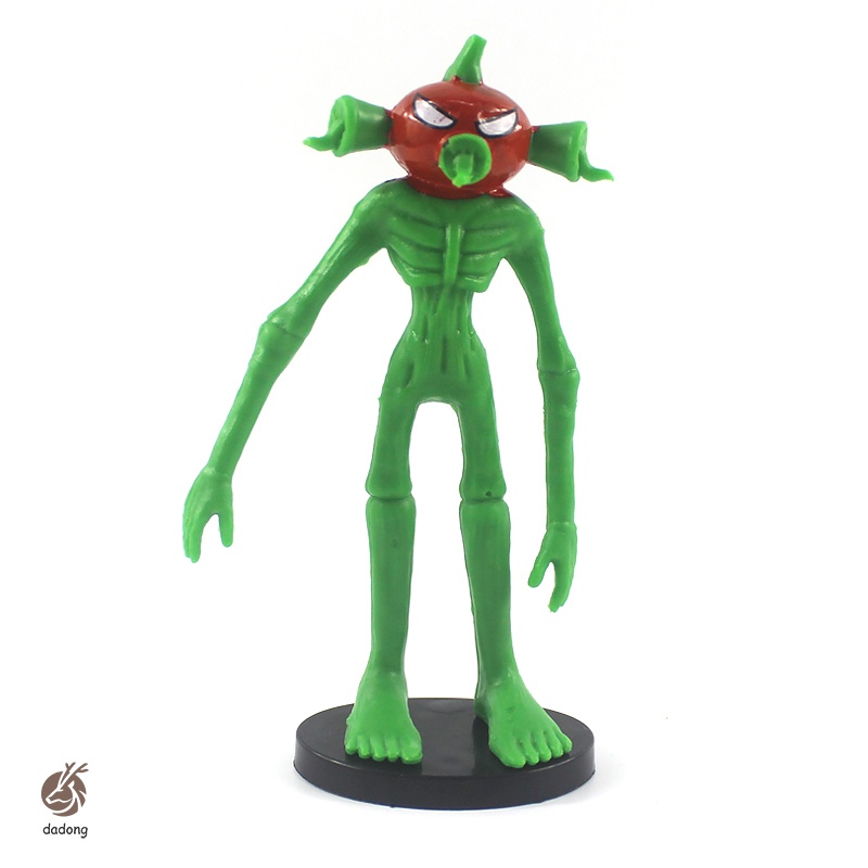 Set 6/8 mô hình đồ chơi anime Siren Head đáng yêu dùng trang trí bánh kem / xe hơi tiện lợi