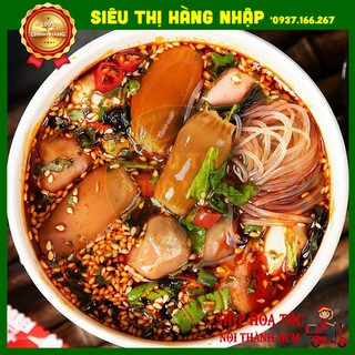 [2 vị] Miến lẩu viên hải sản chua cay Trùng Khánh siêu ngon