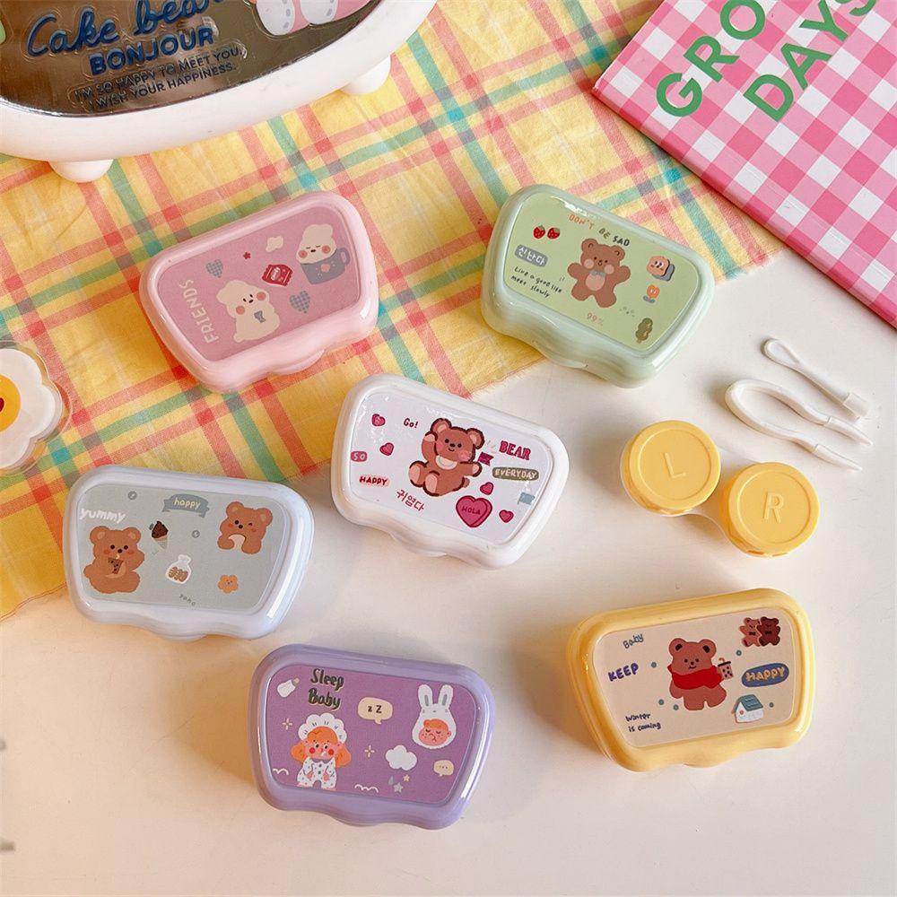 Hộp Nhựa Mini Đựng Kính Áp Tròng Tiện Lợi