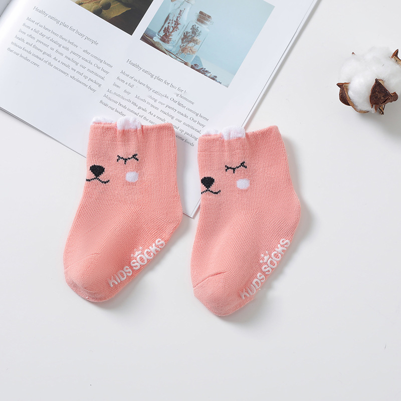 Vớ Cotton Hình Thú 3d Cho Bé Trai &amp; Gái Sơ Sinh Từ 0-3 Tuổi