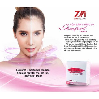 Cốm Đẹp Da Skin Food Plus+ Zn