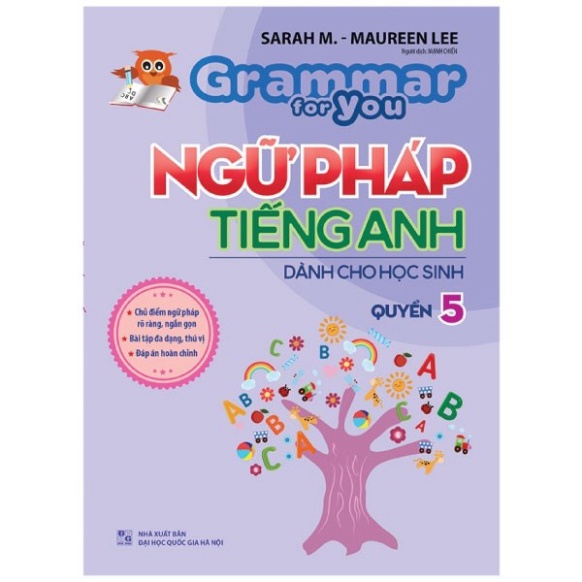 [Mã LT50 giảm 50k đơn 250k] [TIEMSACHTO] Sách - Grammar For You - Ngữ Pháp Tiếng Anh Cho Học Sinh - Quyển 5 (SM-0737)