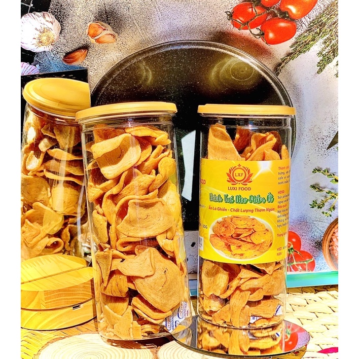Ăn vặt các loại bánh tai heo siêu ngon hũ 350g