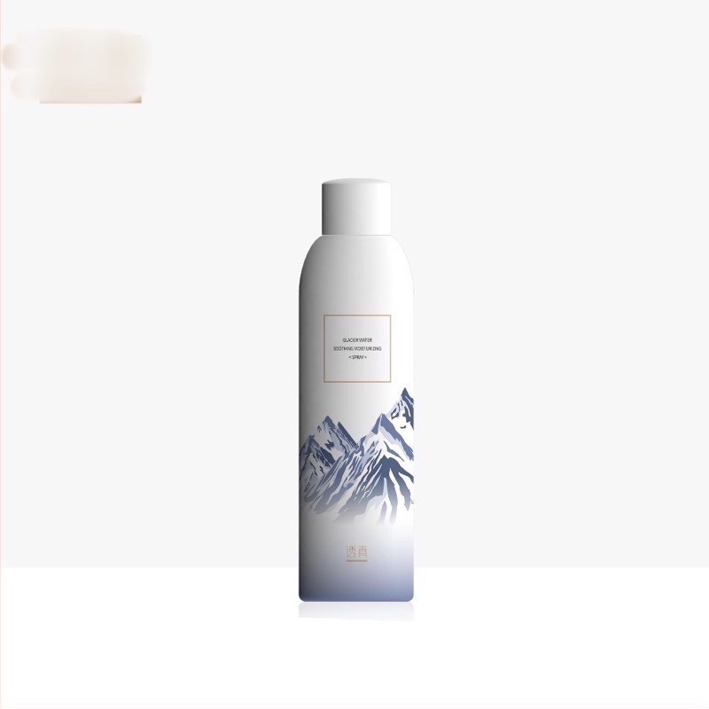 Xịt khoáng chiết xuất nước đá băng cấp ẩm, làm dịu da Lucenbase