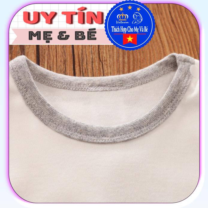 BodySuit,áo liền quần dễ thương dài tay kiểu sư tử cho bé (541A),cotton 100%,thương hiệu Aiueo Nhật Bản.