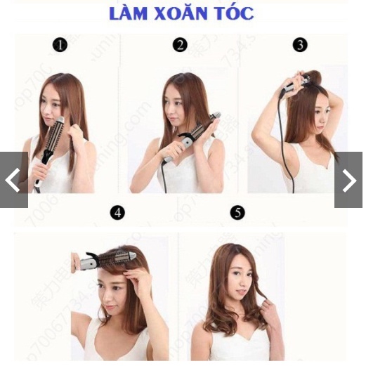 [Sẵn Hàng] Máy làm tóc 3 in 1 NOVA cực HOT( Freeship 100k)