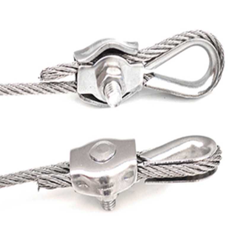 Kẹp Dây Điện Bằng Thép Không Gỉ 316 A4 2mm 3mm 4mm 5mm
