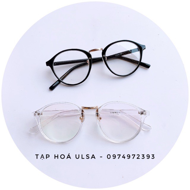 Kính tròn teen hàn quốc ✔️ Kính nobita ✔️ Gọng cận thời trang