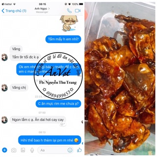 Mực rim me Đà Nẵng