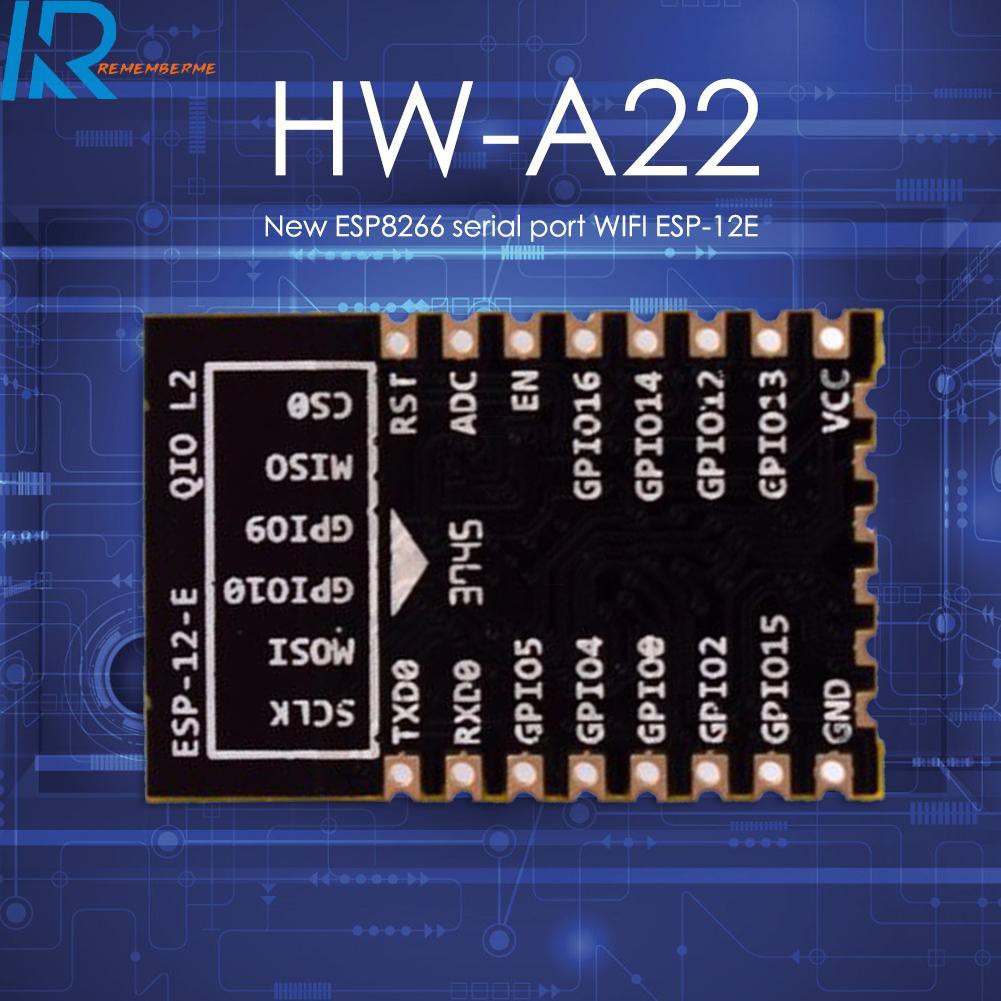 Mô Đun Wifi Không Dây Nâng Cấp Esp8266 Esp-12E 3-3.6v