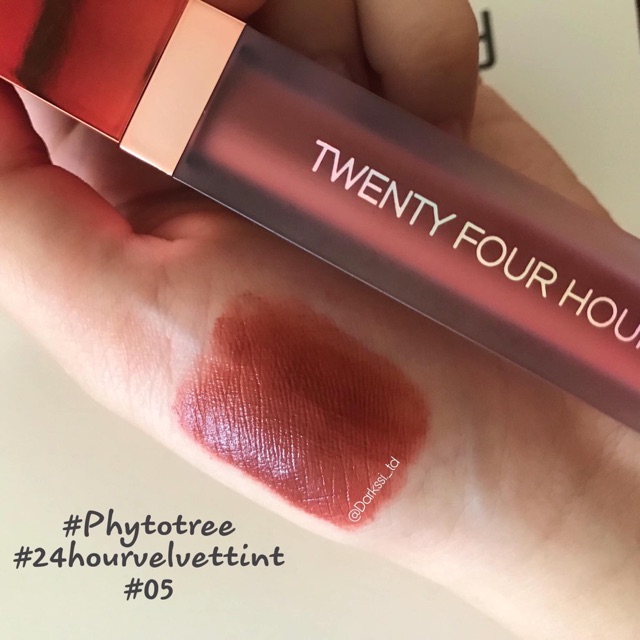 Son kem lì Phytotree Twenty Four Hour Velvet Tint 24h