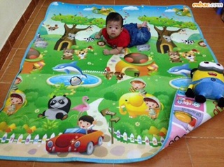 THẢM 2 MẶT CHO BÉ 1,8*2m