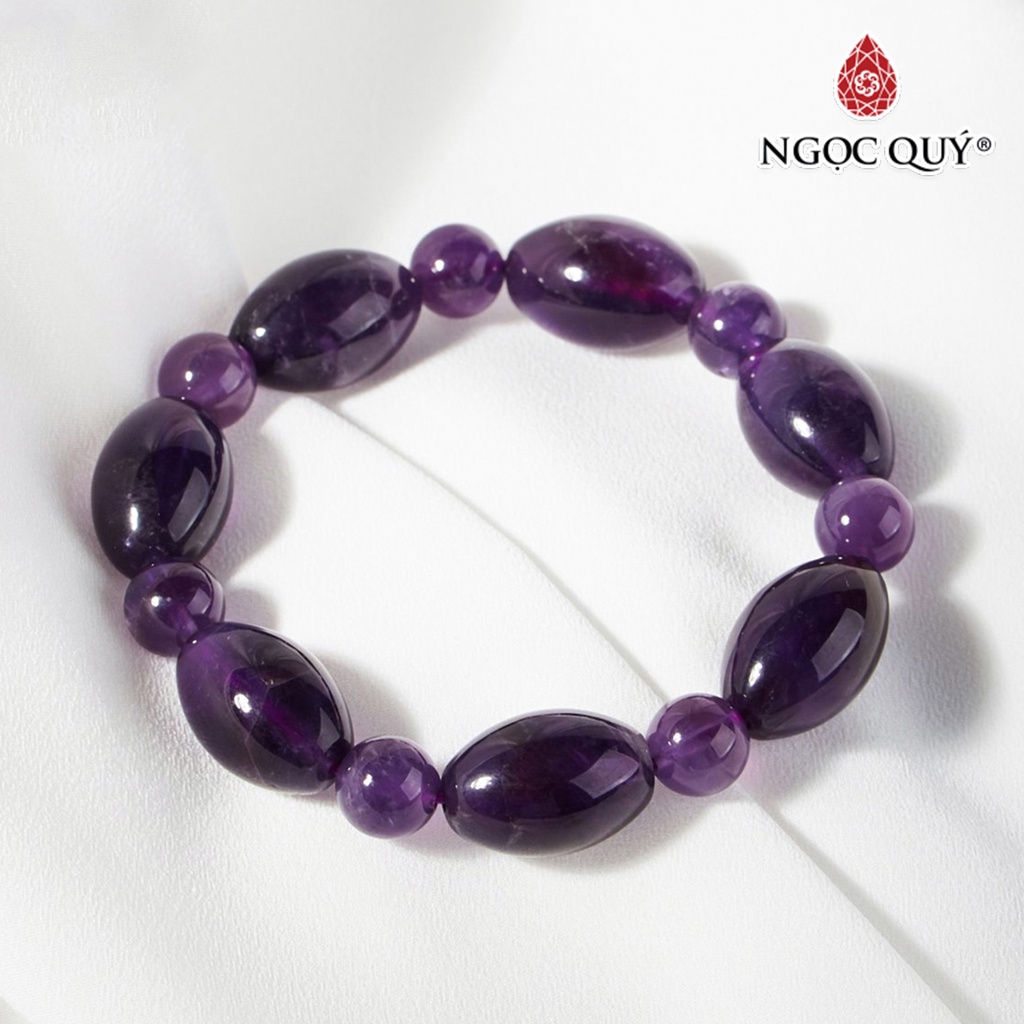 Vòng lu thống TA tím - Ngọc Quý