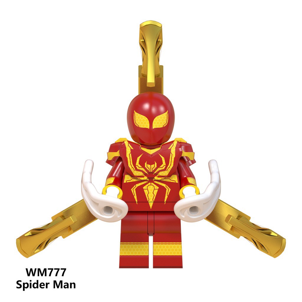 Đồ Chơi Minifigures Các Mẫu Nhân Vật Trong Spiderman Far From Home Mysterio WM6071 - Lắp Ráp Mini DC Marvel