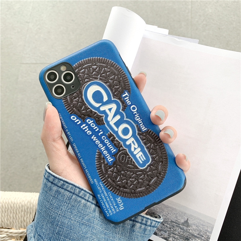Ốp điện thoại in hình bánh oreo cho iPhone 7/8 Plus / X / XS / XR / XS MAX / 11/11 PRO / 11 Pro MAX / SE2 | BigBuy360 - bigbuy360.vn