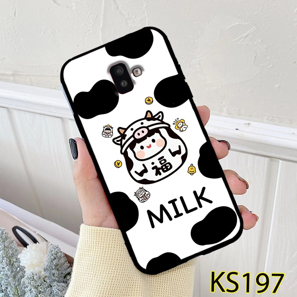 [HOT] Ốp lưng Samsung J6-2018/J6 PLUS/J8-2018 in hình bò sữa siêu đẹp, độc, lạ_KINGSTORE.HN_Ốp SS J6/J8-2018/J6 PLUS