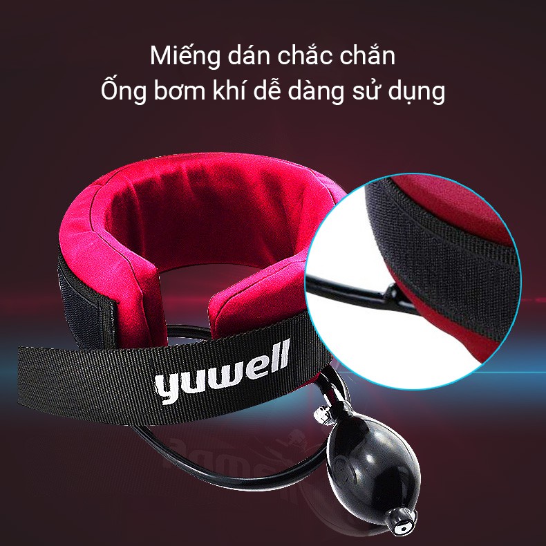 Gối nâng đỡ cổ hơi Yuwell Loại A hỗ trợ đau vai cổ