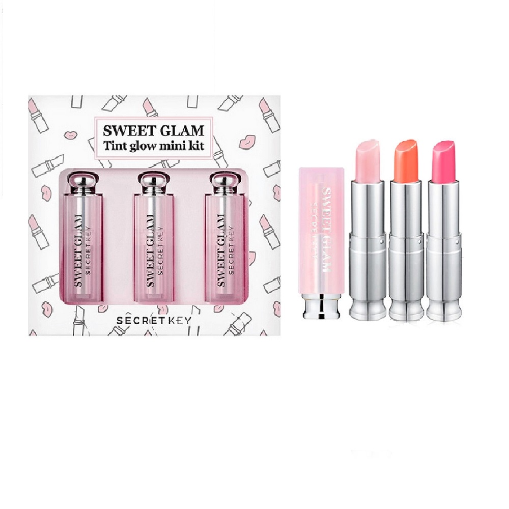 Tách set Son Secret Key Sweet Glam Tint Glow Mini kit